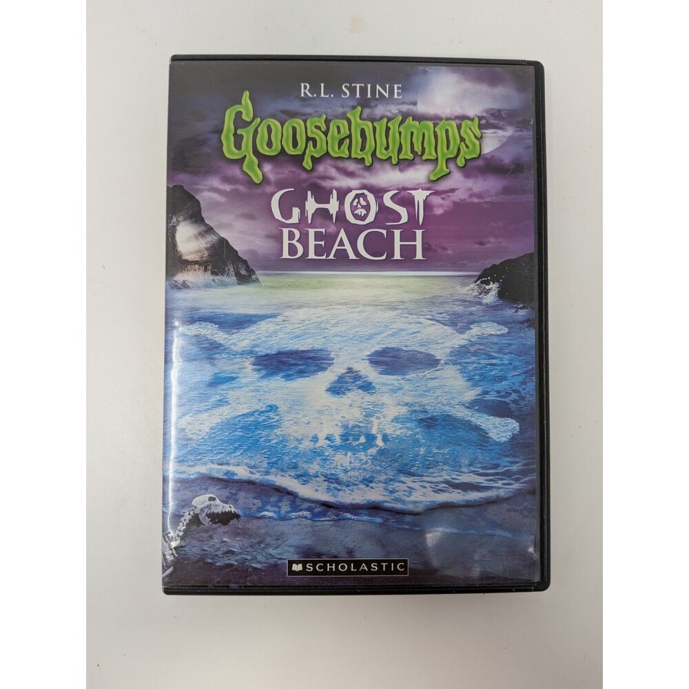 Goosebumps Ghost Beach DVD R.L. Stine 3 Episodes 90s Kids Horror Scholastic